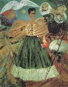 Frida Kahlo Marxism Will Give Health o the Sick oil